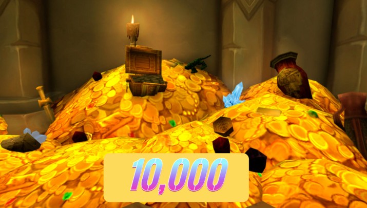 10000 金币